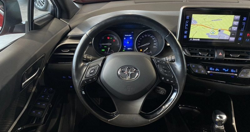 Toyota C-HR cena 94900 przebieg: 63500, rok produkcji 2018 z Kobylin małe 466